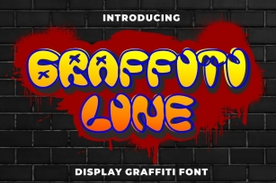 Graffiti Line Font Download