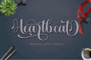 Heartbeat Font Family Font Download