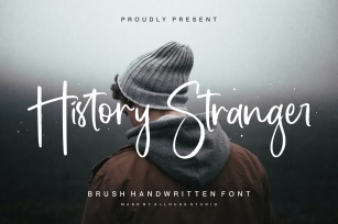 History Stranger A Brush Handwritten Font Download