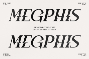 Megphis Modern Serif Font Download