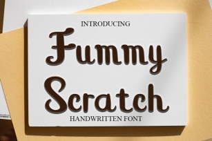 Fummy Scratch Font Download