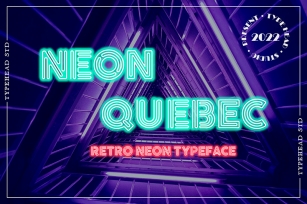 Neon Quebec Font Download