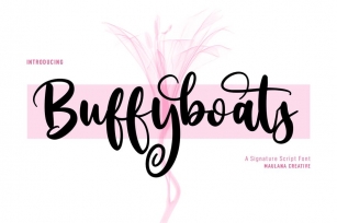 Buffyboats Handwriten Script Font Font Download