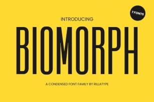 Biomorph Font Download