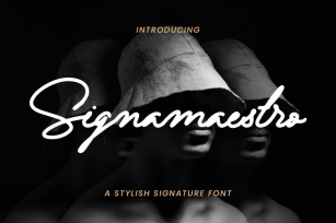 Signamaestro - Stylish Signature Font Download