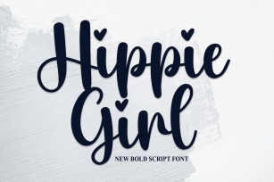 Hippie Girl Font Download