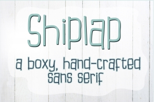 ZP Shiplap Font Download