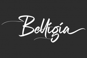 Belligia Font Download