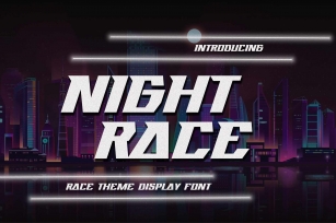 NIGHTRACE Font Download