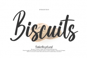 Biscuits Font Download
