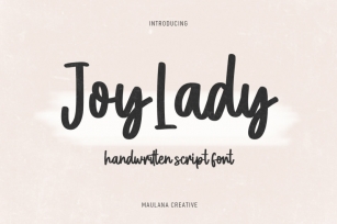 Joylady Handwritten Script Font Font Download