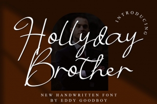 Hollyday Brother Font Download