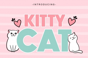 Kitty Cat Font Download