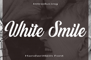 White Smile Font Download