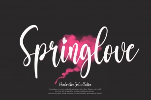 Spring Love Font Download