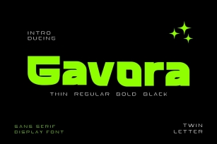 Gavora Font Download