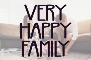 Very Happy Family Font Download
