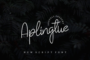 Aplingtue Font Font Download
