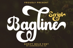 Bagline Script Font Download