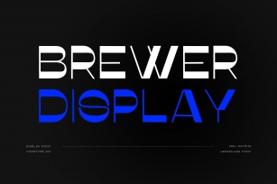Brewer Display Font Download