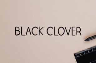 Blackclover Font Download