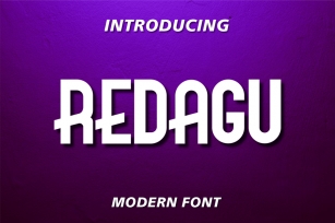 Redagu Font Font Download