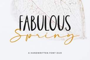 Fabulous Spring Font Download