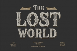 The Lost World Font Download