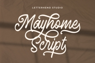 Mayhome Script Font Download