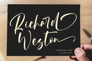 Richard Weston Font Download