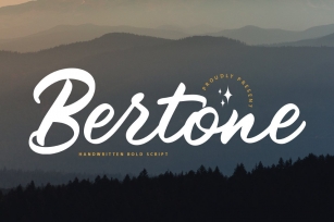 Bertone Font Download