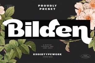 Bilden Font Download