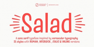 Salad Font Download