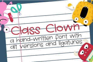 ZP Class Clown Font Download
