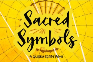 Sacred Symbols Font Download