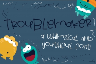 ZP Troublemaker Font Download