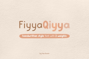 Fiyya Qiyya Font Download