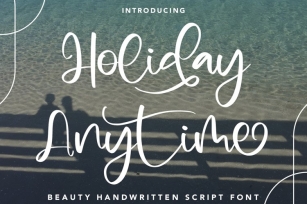 Holiday Anytime Font Download