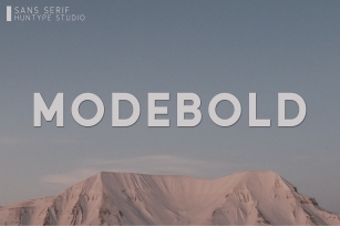 Modebold Font Download