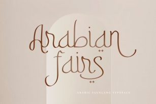 Arabian Fairs Font Download