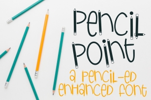 ZP Pencil Point Font Download