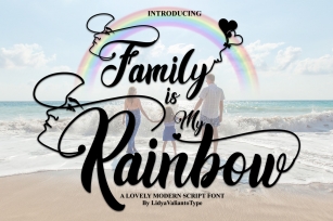 Family is My Rainbow Font Download