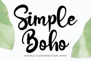 Simple Boho Font Download