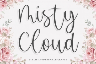 Misty Cloud Modern Calligraphy Font Download