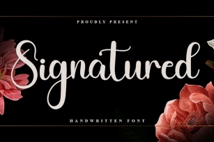 Signatured Font Download