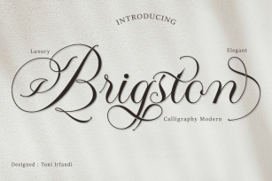 Brigston Font Download