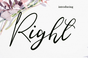 Right Font Download