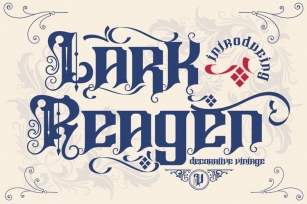 Lark Reagen Font Download