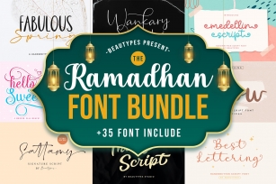The Ramadhan Bundles Font Download