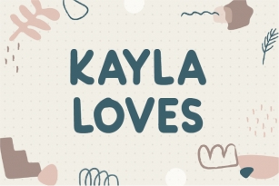 Kayla Loves Font Download